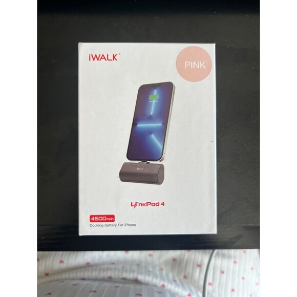 iWalk iPhone docking battery in pink - Picture 1 of 3